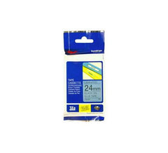 Brother TZe-551 24mm Black On Blue Laminated Tape