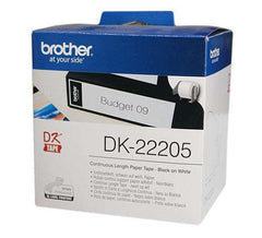 Brother DK22205 62mm Continuous Paper Tape